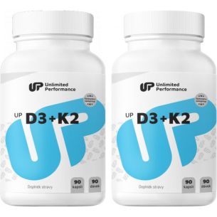 UP D3 + K2 - akce 1+1 UP D3 + K2 - akce 1+1