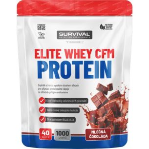 Elite Whey CFM Protein - 1000 g, smetanová vanilka Elite Whey CFM Protein - 1000 g, smetanová vanilka