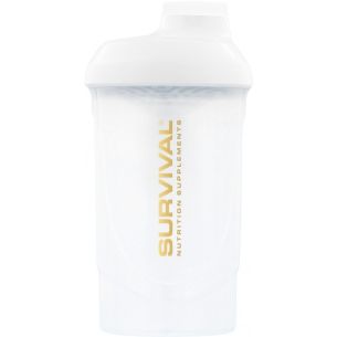 Šejkr Survival Gold - 600 ml (bílý)