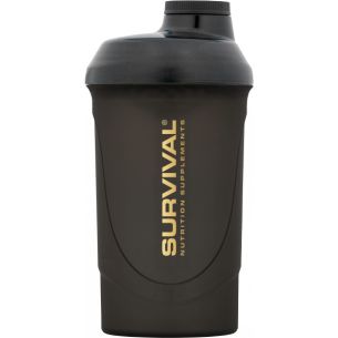 Šejkr Survival Gold - 600 ml (černý)