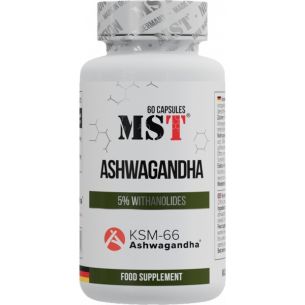 Ashwagandha KSM-66 - 60 cps Ashwagandha KSM-66 - 60 cps
