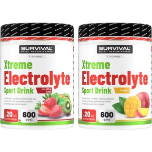 Xtreme Electrolyte Sport Drink - akce 600 g + 600 g Xtreme Electrolyte Sport Drink - akce 600 g + 600 g