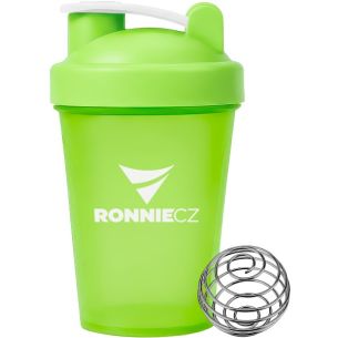 Šejkr Ronnie.cz s míchací pružinkou - 400 ml (zelený)