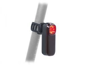AUTHOR Světlo zad. R-Guard PRO Alloy USB 90 lm ANT&BT   (černá/červené-sklo)
