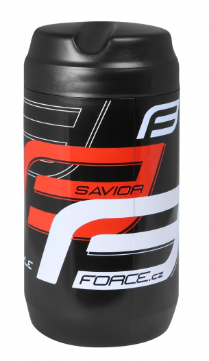 pouzdro na nářadí FORCE 0,5 l, černo-červeno-bílé