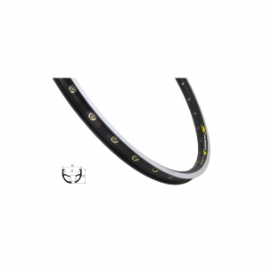 ráfek REMERX JUMBO 559x23 36děr, černý
