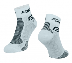 ponožky FORCE 1 bílo-černé