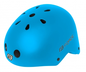 přilba FORCE BMX, modrá matná  S - M