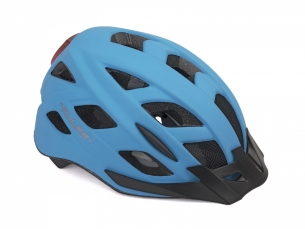 AUTHOR Přilba Pulse LED X8 58-61cm (183 modrá-neonová)