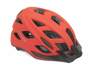 AUTHOR Přilba Pulse LED X8 52-58cm (185 červená-neonová)