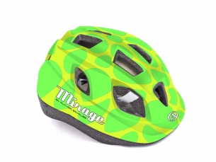 AUTHOR Přilba Mirage Inmold 52-56cm (198 žlutá/zelená)