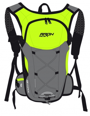 batoh FORCE ARON ACE 10 l, fluo-šedý
