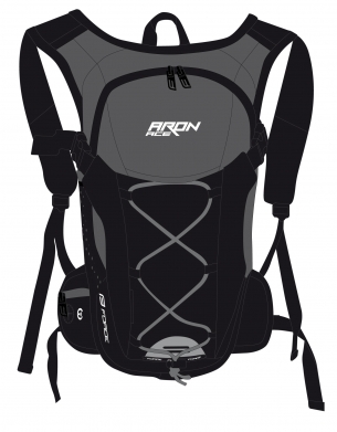 batoh FORCE ARON ACE 10 l, šedo-černý