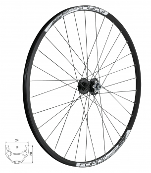 kolo přední FORCE BASIC DISC 622x19 F804342-6d 32d