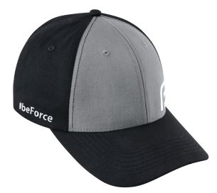 kšiltovka FORCE 2019 černo šedá