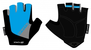 rukavice Force DARTS gel bez zapínání modro šedé