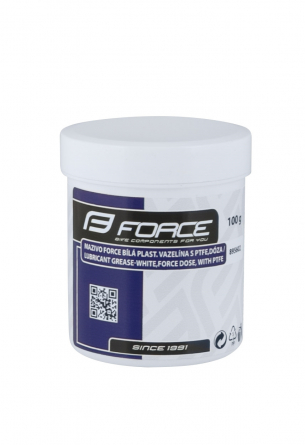 mazivo-dóza FORCE bílá plast. vazelína s PTFE,100g