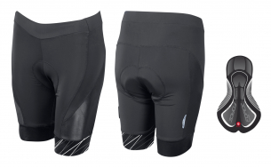 kraťasy Force SHINE do pasu s vložkou černé kraťasy Force SHINE do pasu s vložkou černé