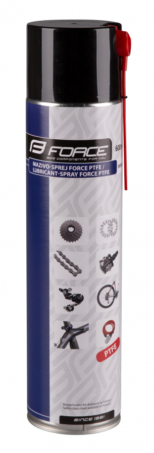 mazivo-sprej FORCE PtFe 600ml