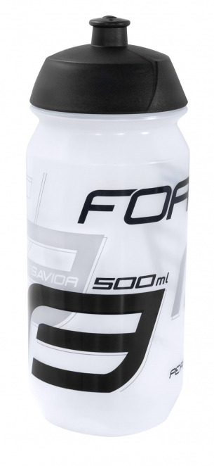 láhev FORCE SAVIOR 0,5 l, transparentní-šedo-černá