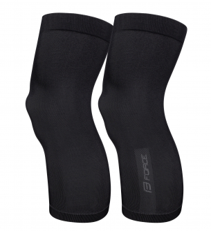 návleky na kolena Force BREEZE pletené černé návleky na kolena Force BREEZE pletené černé