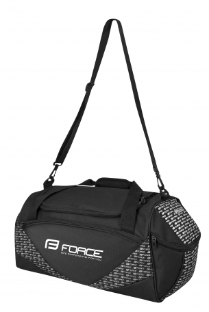taška sportovní FORCE ActionPlus 80 l černo stříbrná