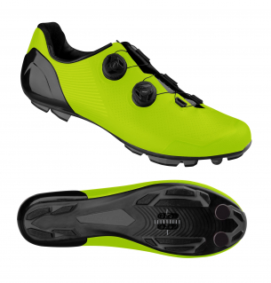 tretry FORCE MTB WARRIOR KARBON, fluo 44