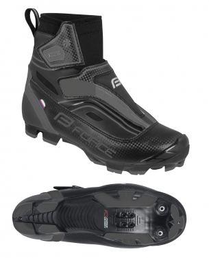 tretry zimní FORCE ICE21 MTB černé 40