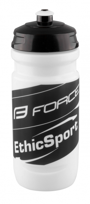 láhev FORCE-ETHIC SPORT 0,6 l, bílo-černá