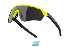 brýle FORCE ENIGMA fluo-černé mat černá skla