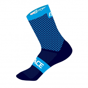 ponožky FORCE TRACE, modré L-XL/42-47