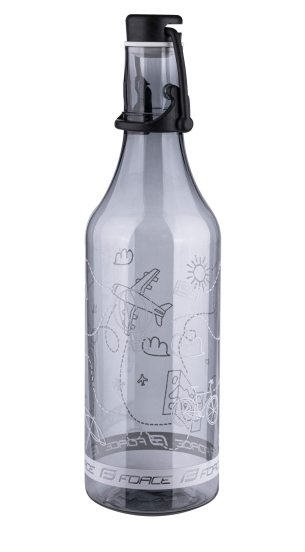 láhev FORCE FLASK 0,5 l transparentní kouř