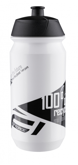 láhev FORCE BIO 0,5 l bílo černá