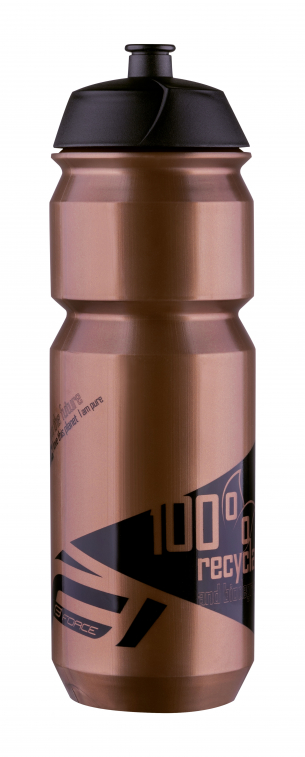 láhev FORCE BIO 0,75 l bronzová-černá