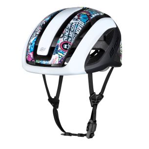 přilba FORCE NEO VIVID bílo-černá