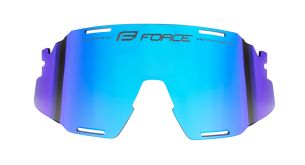 sklo náhradní  FORCE GRIP modré revo skla