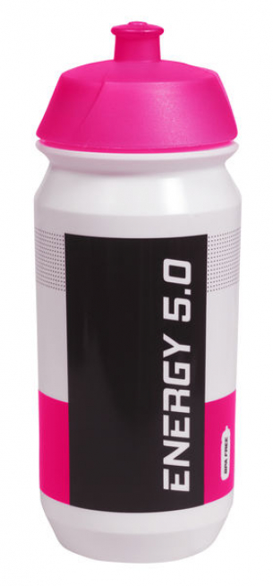 ONE - lahev ENERGY 5.0, 500 ml, bílá/růžová