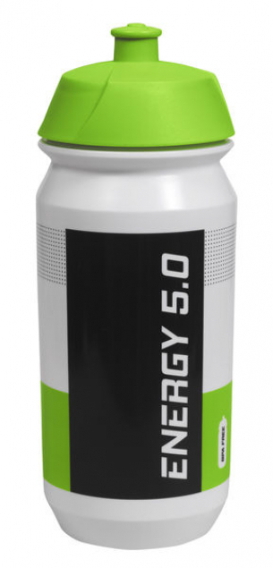 ONE - lahev ENERGY 5.0, 500 ml, bílá/zelená