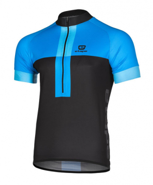 Etape pánský dres FACE černá/modrá