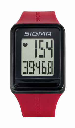 Sigma - pulsmetr iD.GO, rouge