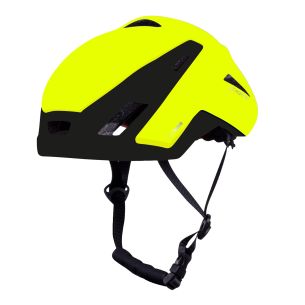 přilba FORCE CYCLONE, fluo-černá S-M