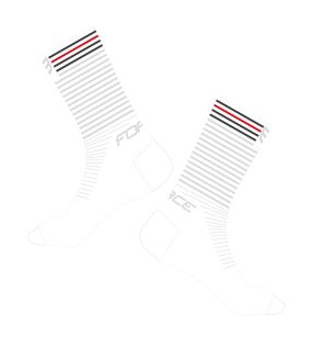 ponožky FORCE TIDE, bílé S-M/36-41