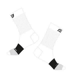 ponožky FORCE NOBLE, bílo-černé S-M/36-41