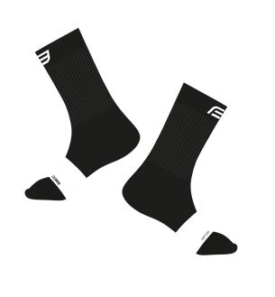 ponožky FORCE NOBLE, černo-bílé S-M/36-41