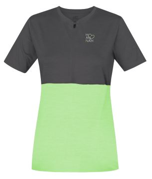 Hannah BERRY asphalt/paradise green mel 42 triko