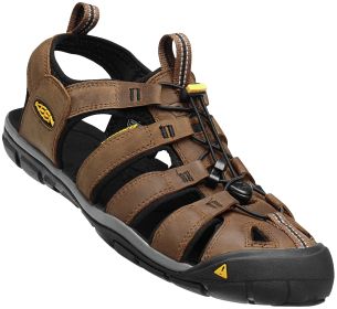 Keen CLEARWATER CNX LEATHER MEN dark earth/black