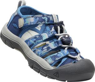 Keen NEWPORT H2 CHILDREN camo/bright cobalt US 10