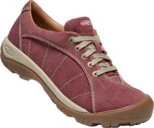 Keen PRESIDIO CANVAS WOMEN red/plaza taupe US 7,5