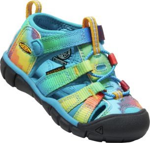 Keen SEACAMP II CNX TOTS vivid blue/original tie dye US 4