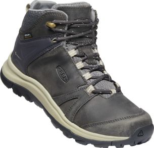 Keen TERRADORA II LEATHER MID WP WOMEN magnet/plaza taupe US 7